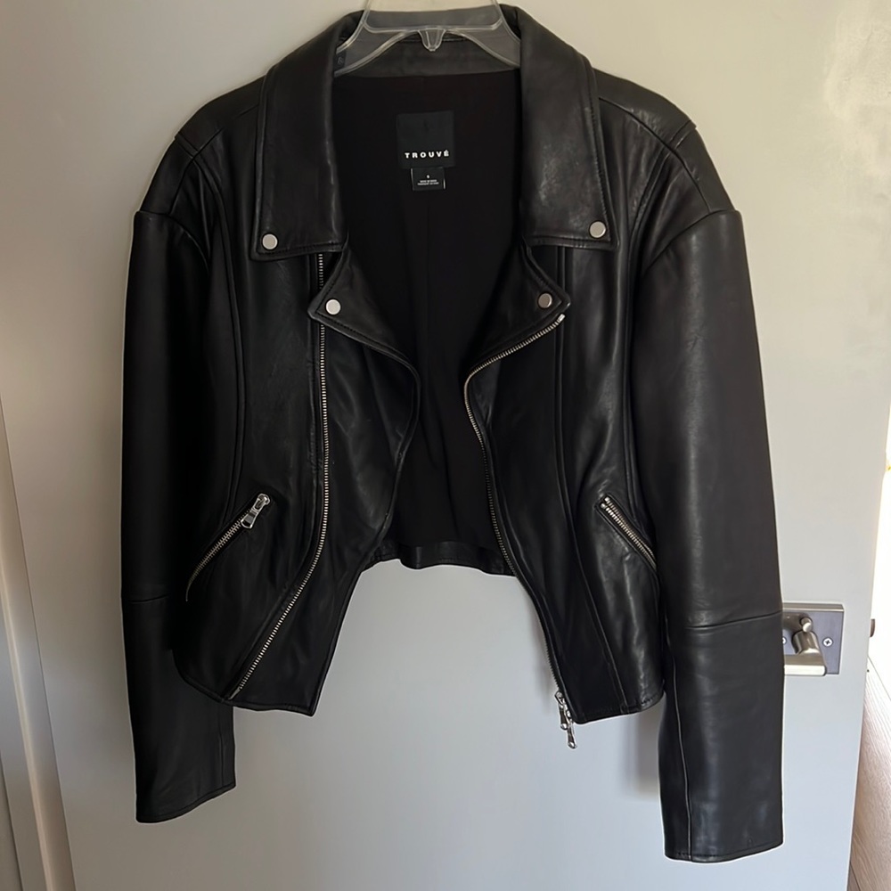 Trouvé Leather Jacket